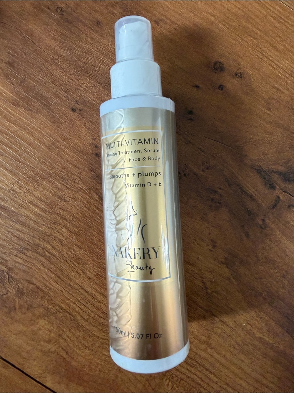 Nakery Beauty Multi-Vitamin Tanning Treatment Serum Face & Body - sealed! - Picture 2 of 4